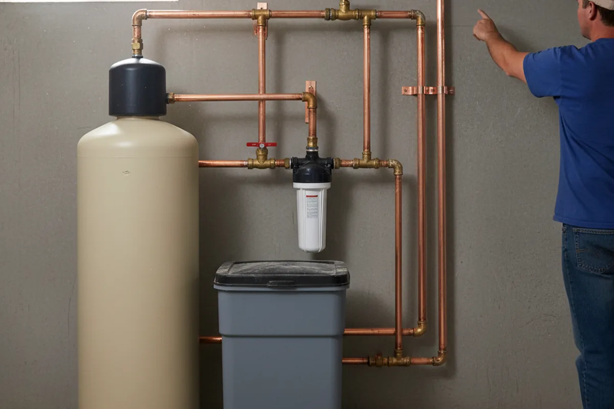 Whole-house water treatment system installed in Old Westbury